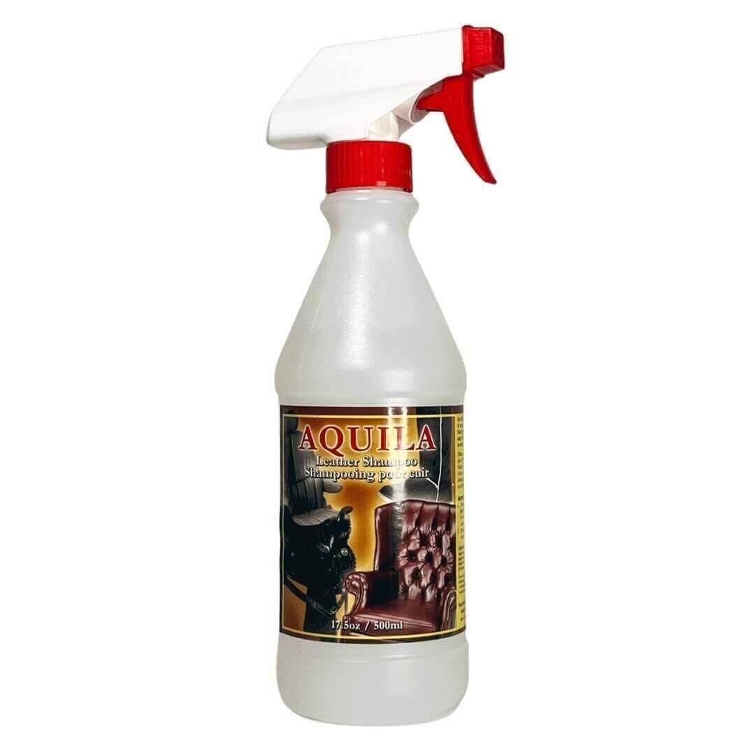 Aquila leather cleaner is a premium leather couch cleaner and so much more. Use it to clean leather boots, shoes, jackets, and more.