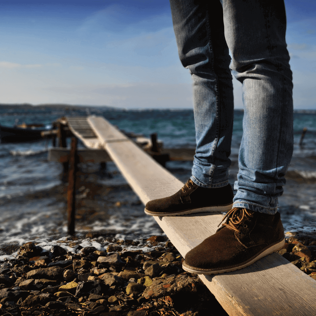 Take care of suede shoes, suede boots, and your nubuck boots by brushing them regularly.