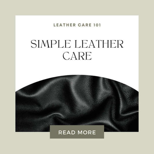 Learn how to care for leather with our guide on simple leather care techniques.