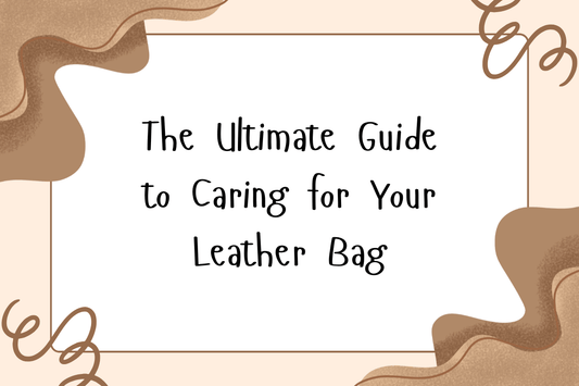 The Ultimate Guide to Caring for Your Leather Bag; how to clean leather bags.