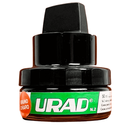 Light brown Urad leather conditioner is a versatile product that can be used to maintain and protect the finish of various types of leather footwear, including leather dress shoes, ladies leather shoes, and leather biker boots.